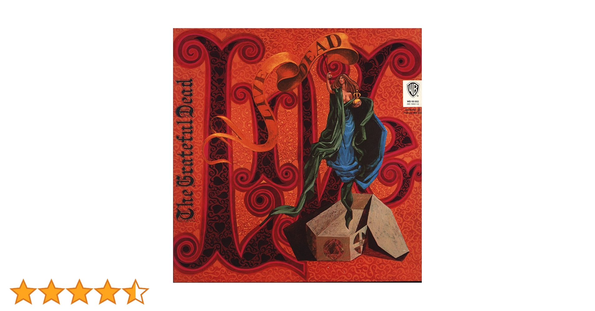 洋楽 Grateful Dead - Live/Dead (2LP) Grateful Dead — Live / Dead (2-LP) – Deaf Man Vinyl
